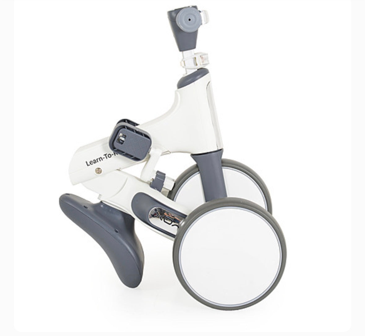 Mini bici da equilibrio Impara a cavalcare 2in1 bianca
