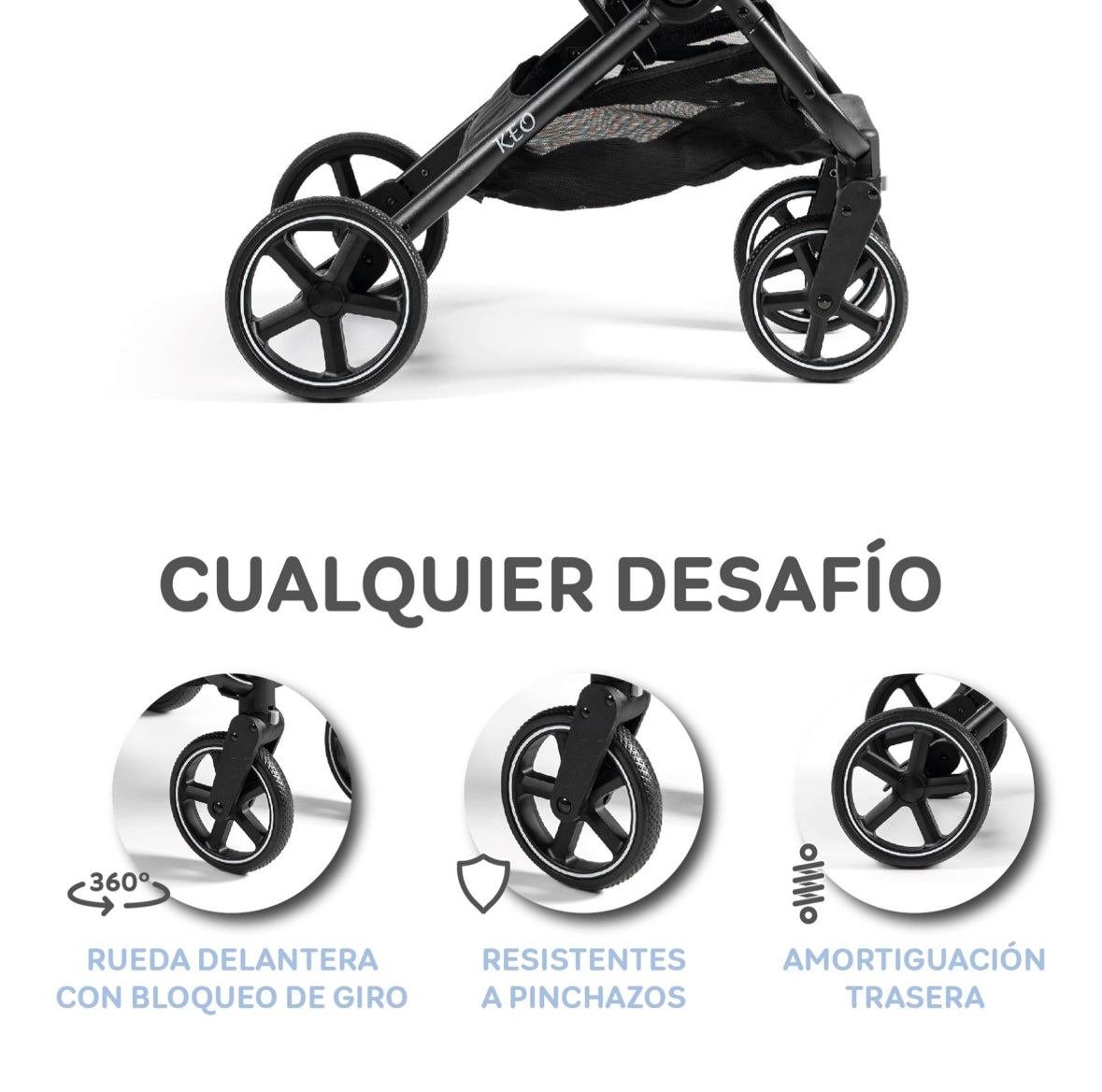 Passeggino keo beige