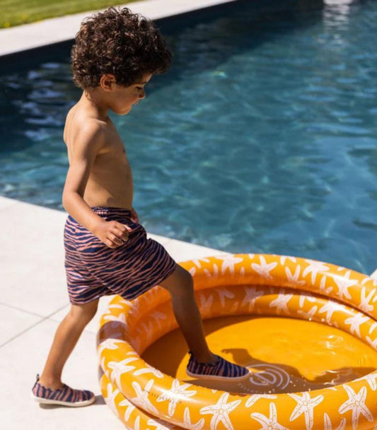 Piscina gonfiabile 2 anelli 60 cm con stampa sea stars Swim Essential