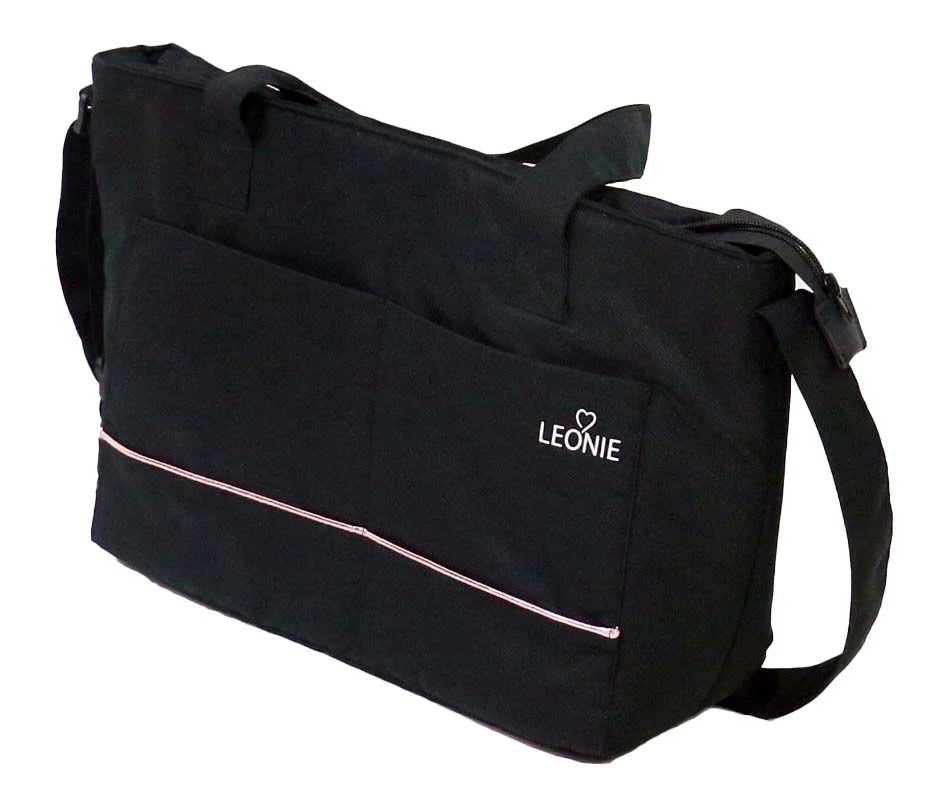 PASSEGGINO LEGGERO LEONIE SAMBA CHIUSURA AUTOMATICA COMPLETO DI BORSA OMOLOGATO 0/22KG NERO TELAIO ORO