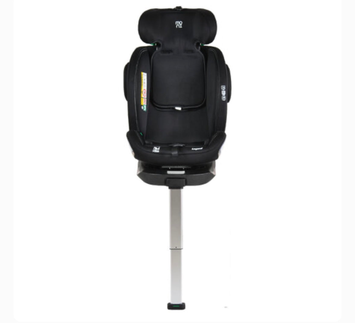 Moni Seggiolino Auto Legend 40-150 cm GRIGIO – 3 in 1 con Rotazione 360° e ISOFIX