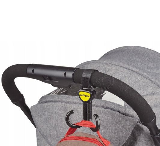 set di ganci multifunzione per passeggini