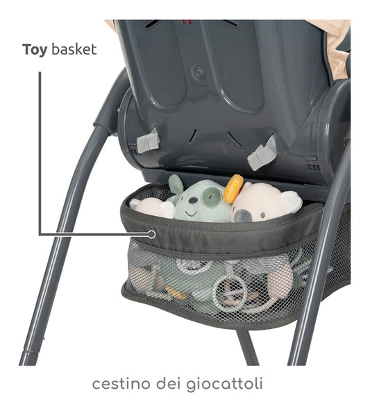 Sediolone Pappa DULCE GRIGIO