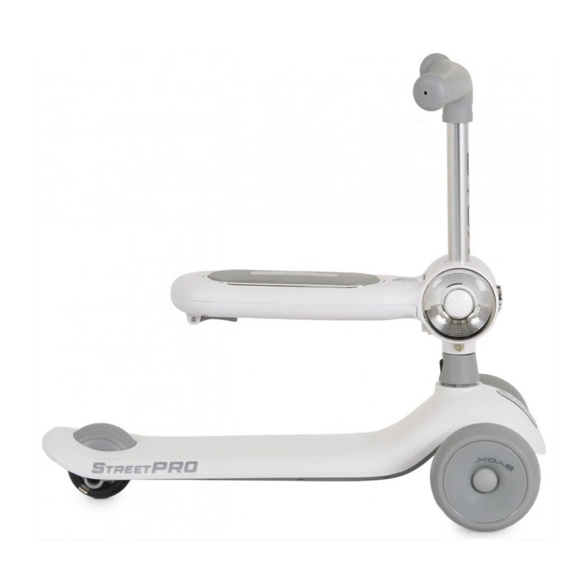Byox StreetPro monopattino evolutivo 3 ruote 2-in-1 grigio