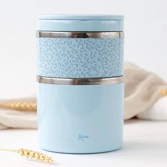 THERMOS DOPPIO PER ALIMENTI IN ACCIAIO INOSSIDABILE 930ML VARI COLORI