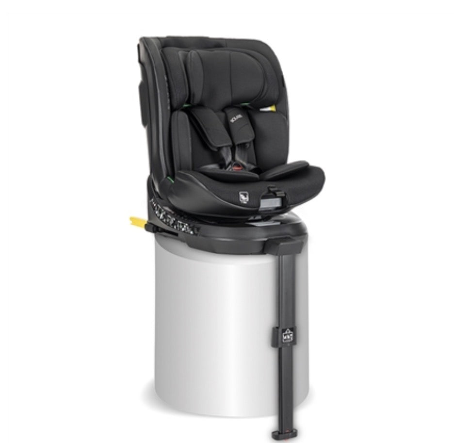 Seggiolino SOLARIS i-Size ISOFIX Support Leg 360 NERO