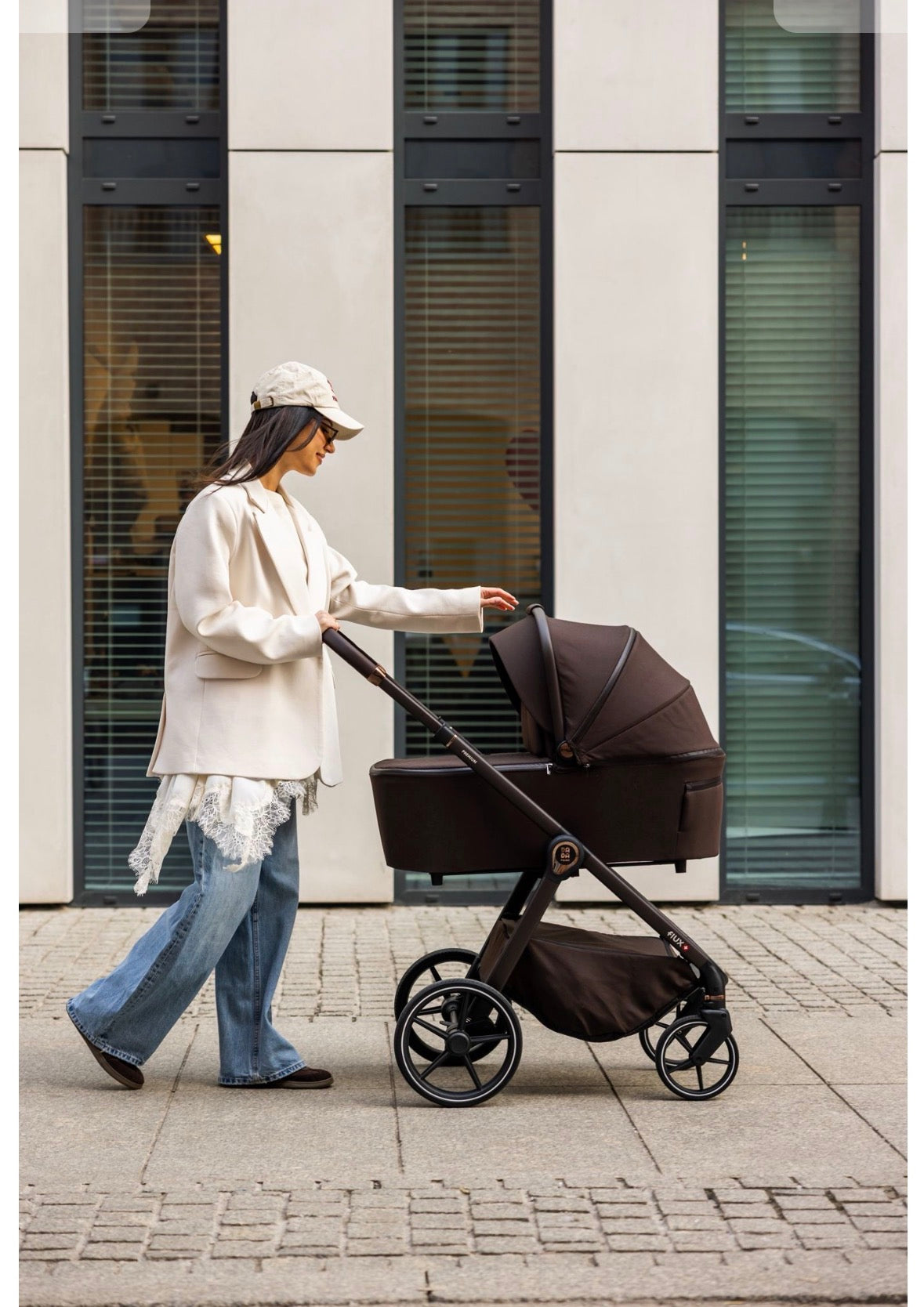 Trio Dada Prams Flux Chocolate