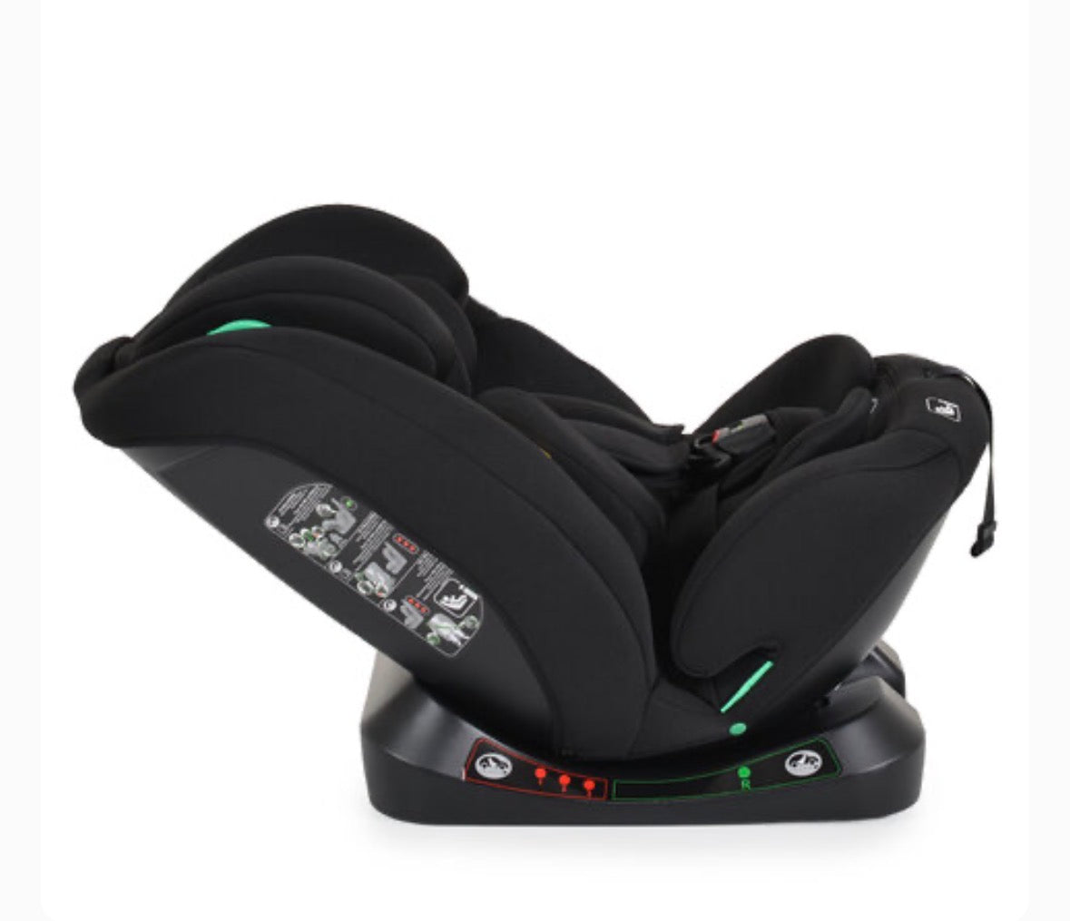MONI SEGGIOLINO AUTO AVENTURA I-SIZE 40-150CM NERO