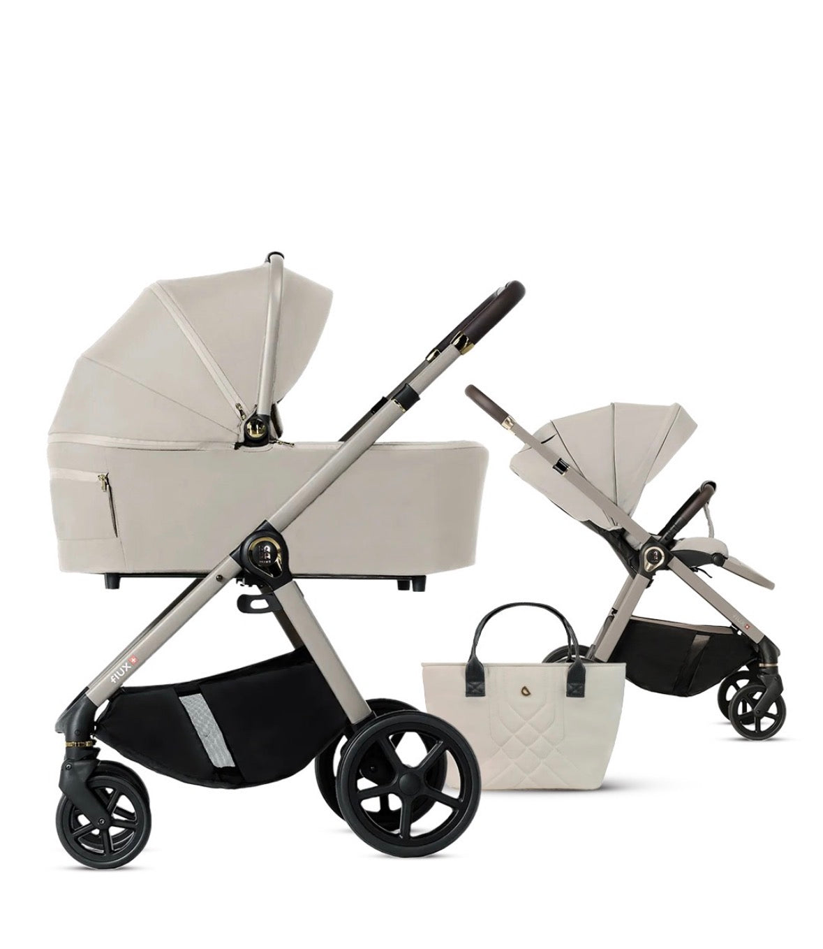 Trio Dada Prams Flux Mandorla