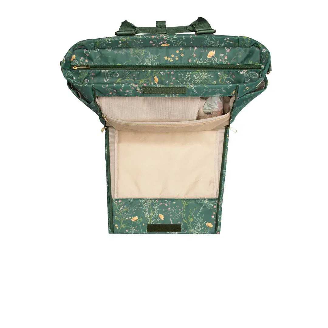 KikkaBoo® Borsa fasciatoio Florence Secret Garden Green