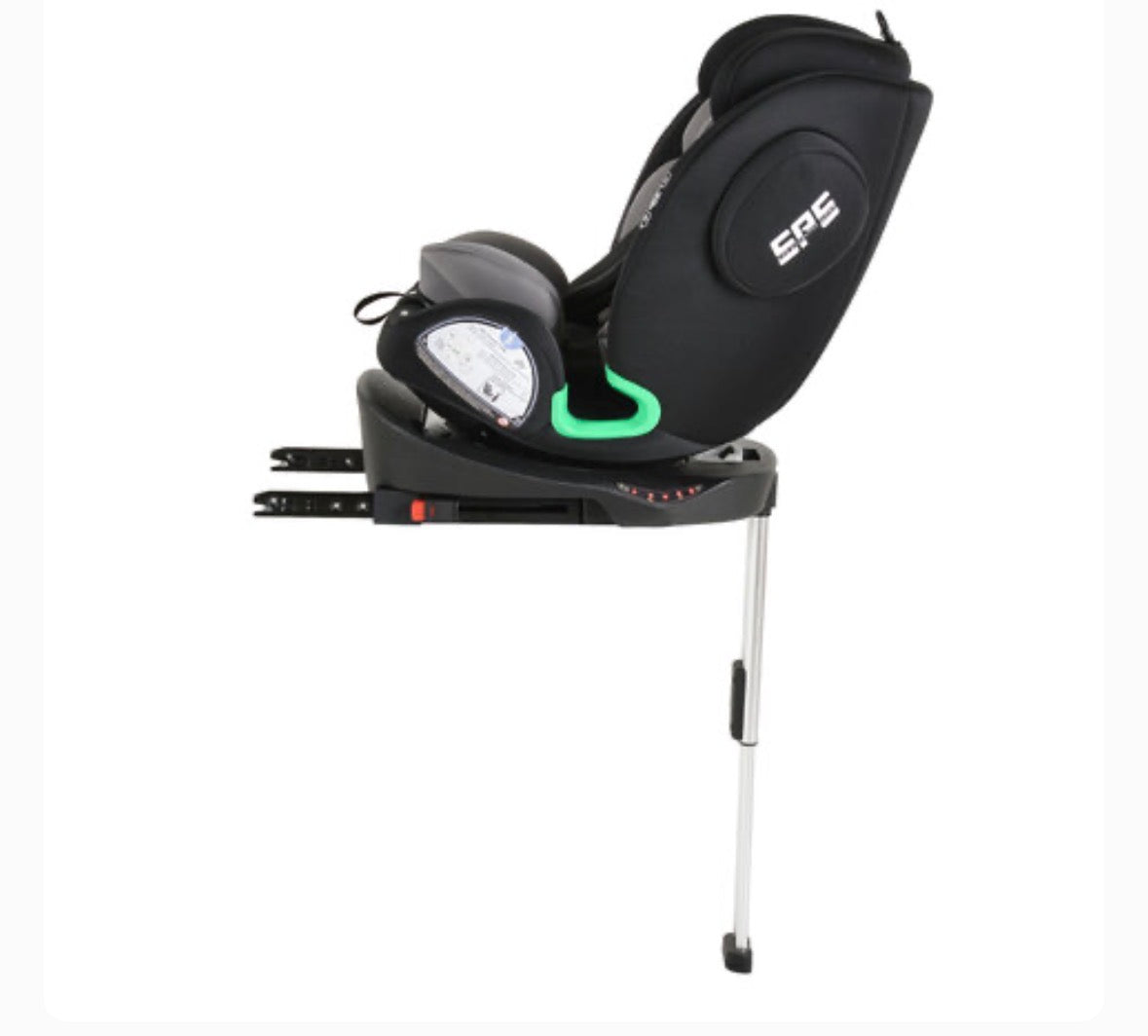 Moni Seggiolino Auto Legend 40-150 cm GRIGIO – 3 in 1 con Rotazione 360° e ISOFIX
