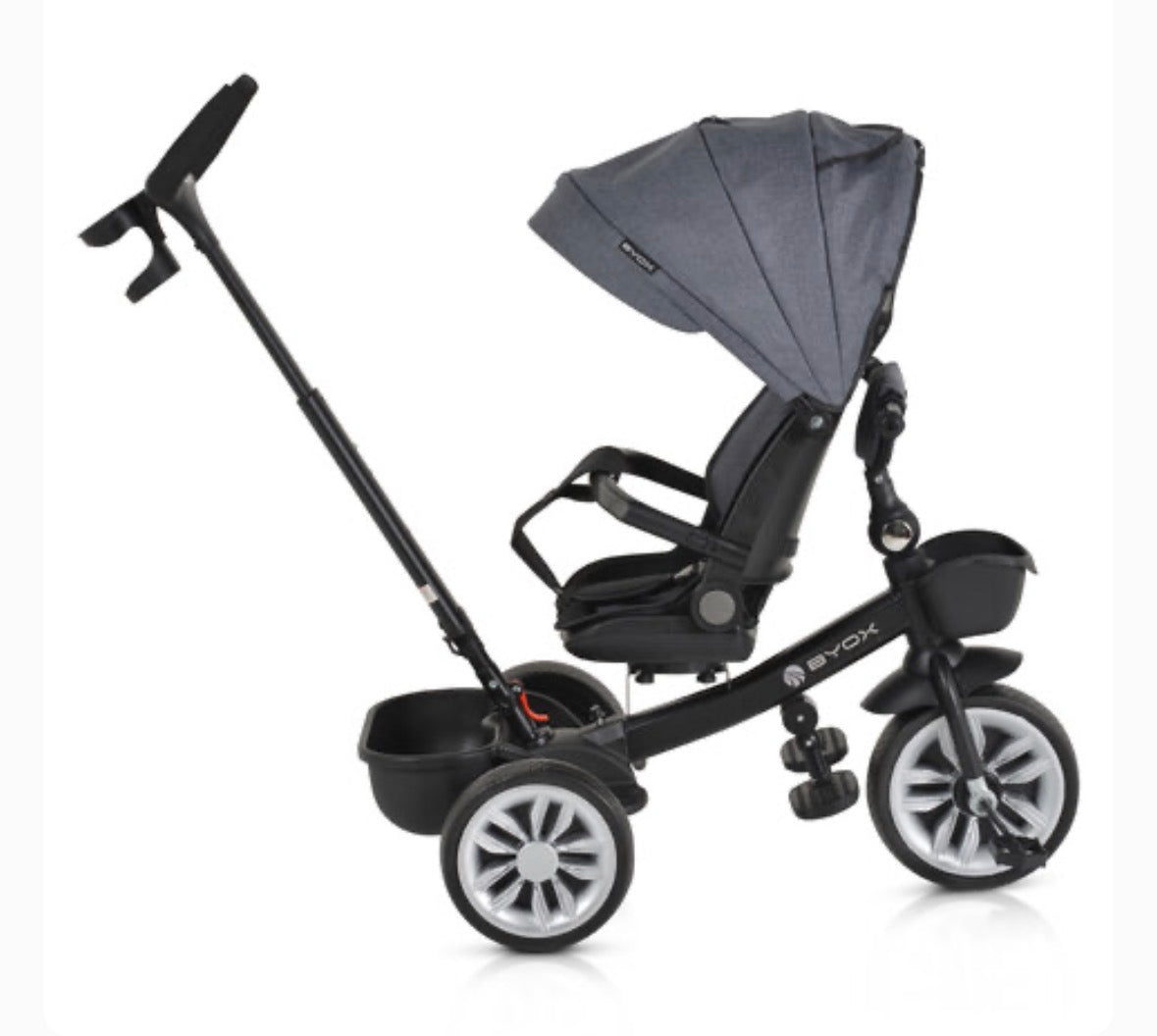 Triciclo Space grigio