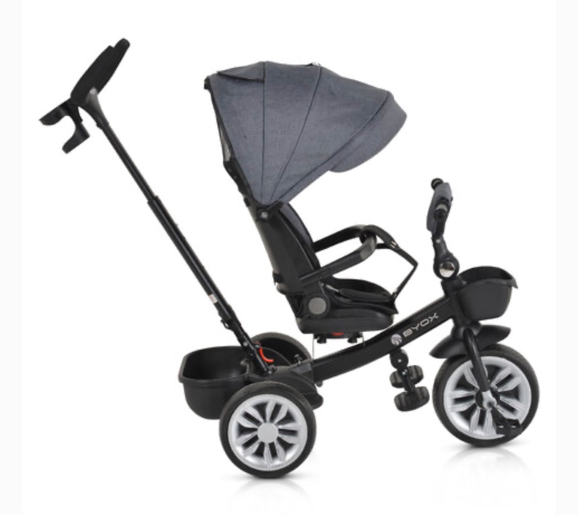 Triciclo Space grigio