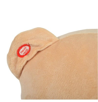 MONI Dondolo per Bambini in Legno Orso Marrone con Suoni