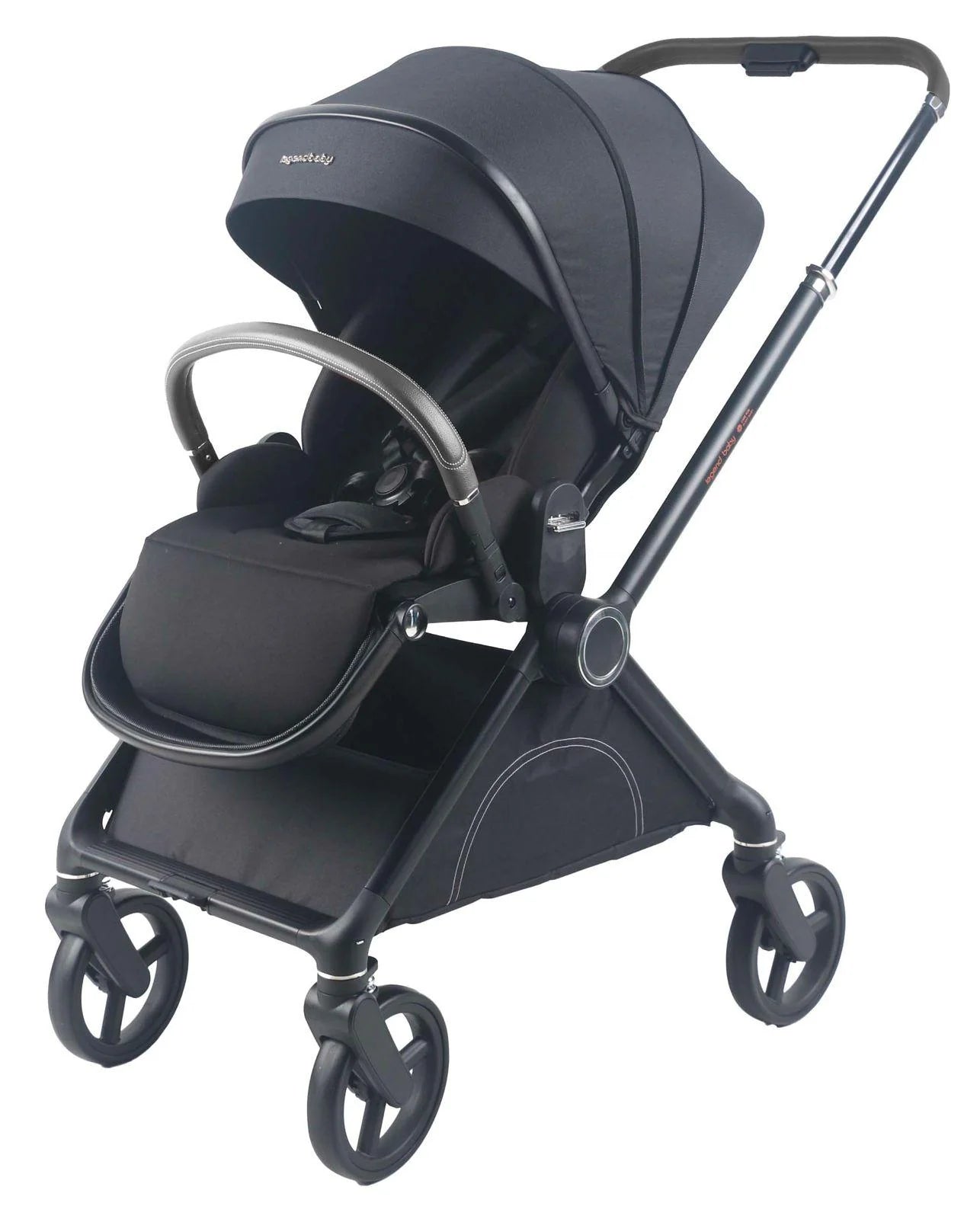 LEONIE TRIO ESSENTIAL CON MANIGLIA REVERSIBILE NERO