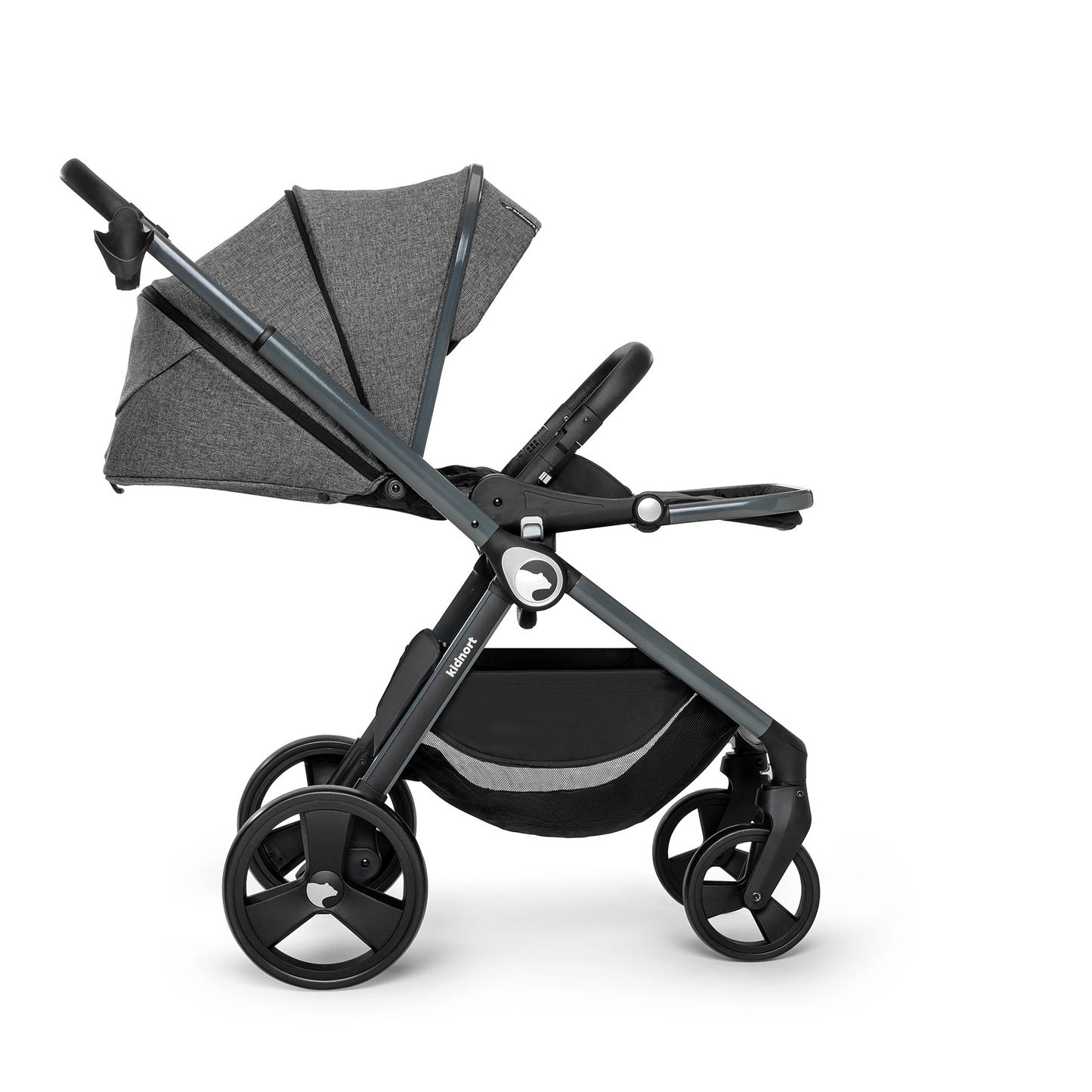 Isbjorn Kidnort - Passeggino Reversibile grigio