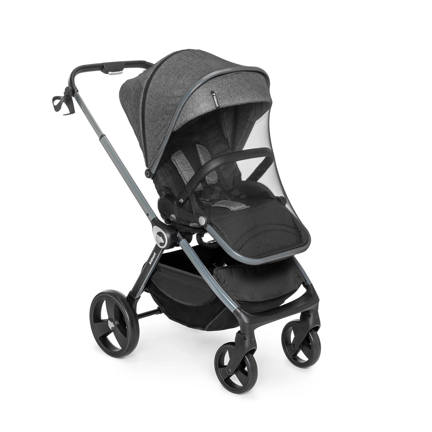 Isbjorn Kidnort - Passeggino Reversibile grigio