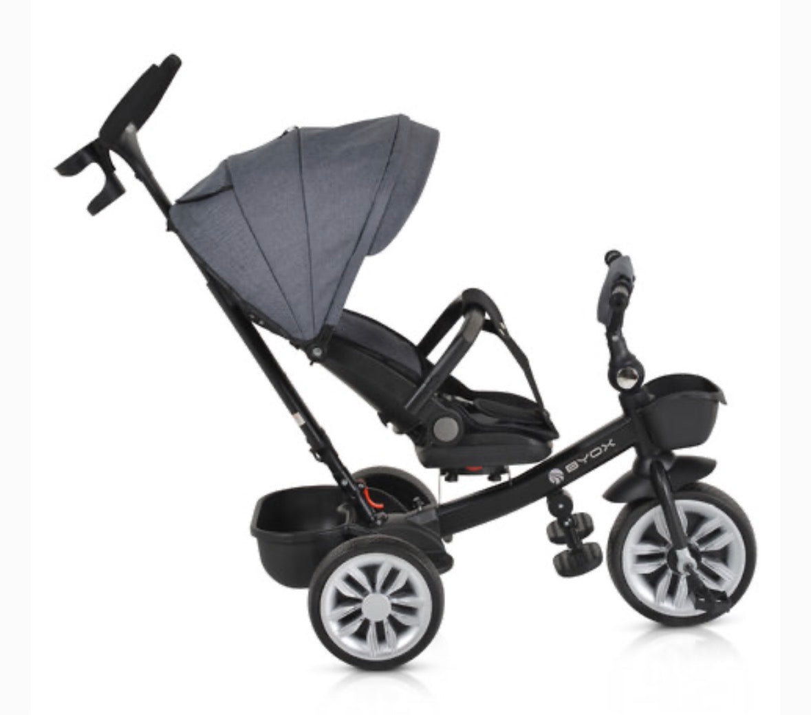Triciclo Space grigio
