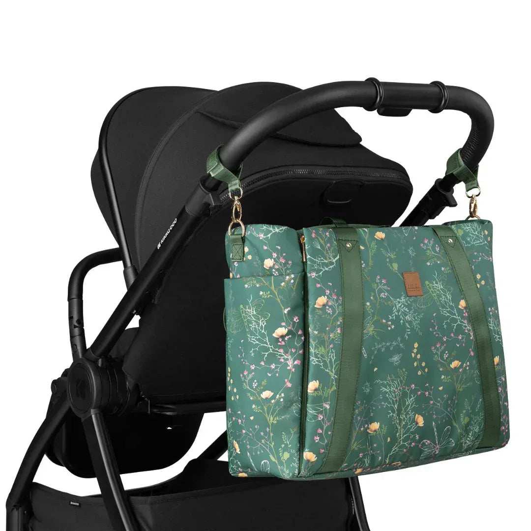 KikkaBoo® Borsa fasciatoio Florence Secret Garden Green