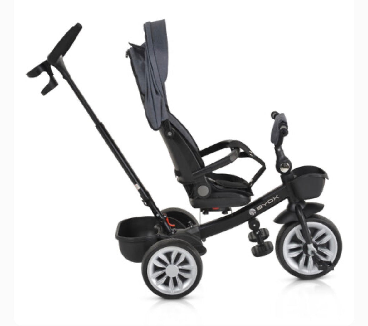 Triciclo Space grigio