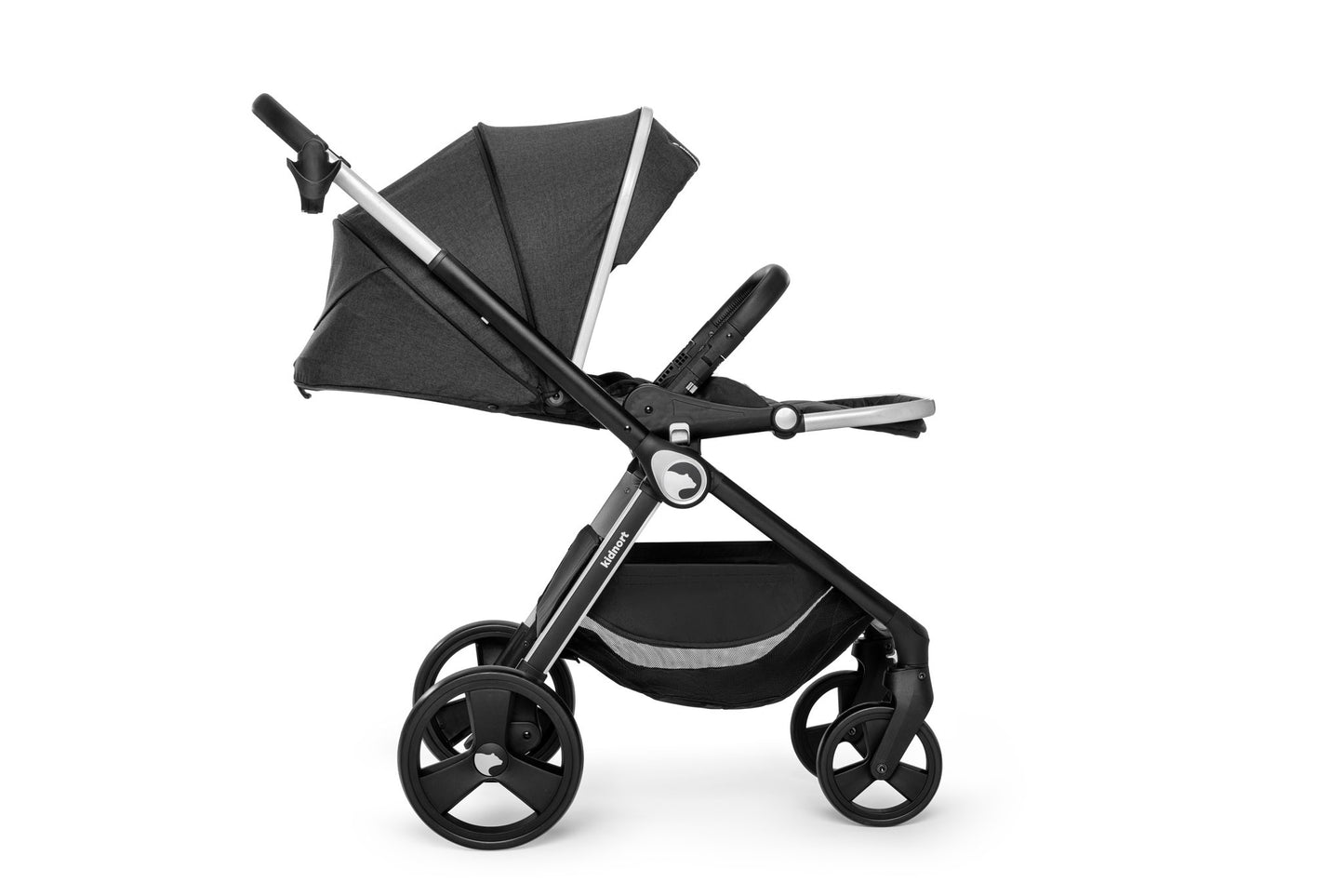 Isbjorn Kidnort - Passeggino Reversibile nero
