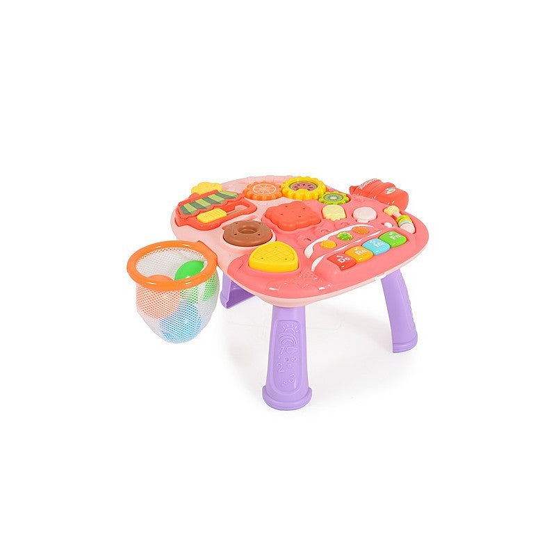 Primi Passi 2in1 con cestino rosa