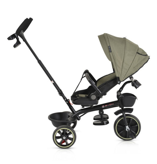 MONI Triciclo con Seduta Reversibile di 360° SUMMER GREEN