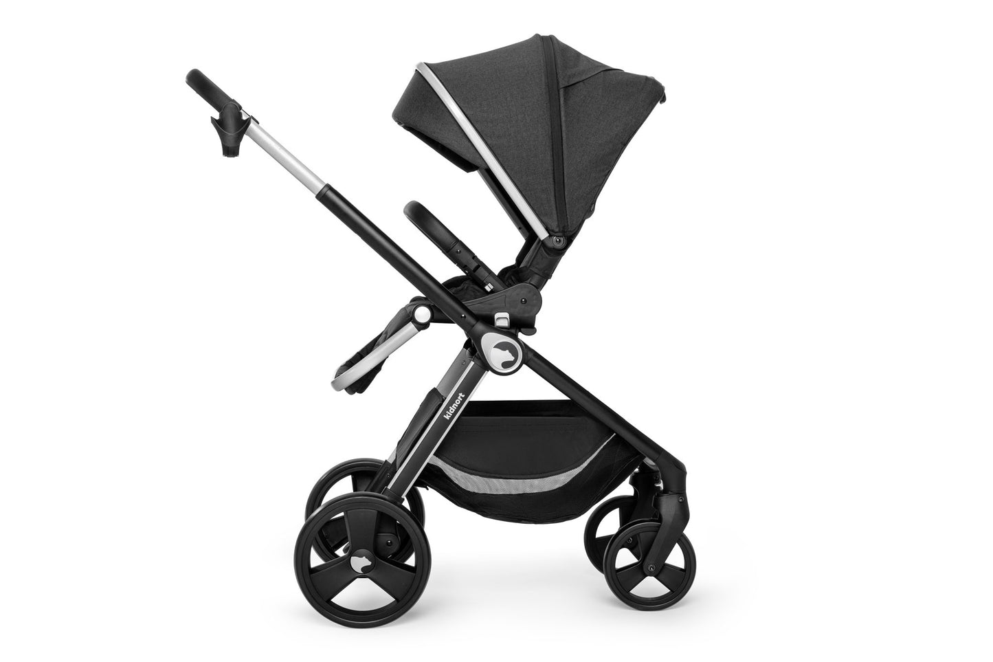 Isbjorn Kidnort - Passeggino Reversibile nero