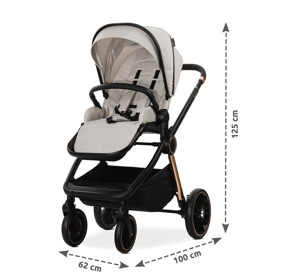 TRIO LIRELLI MODELLO BIANCA ,COLORE NERO