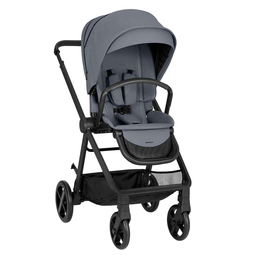KikkaBoo® Passeggino con navicella 3in1 Mia GRIGIO
