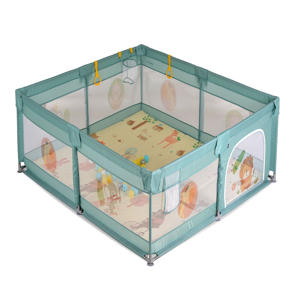 Recinto 120x120cm game zone verde mint