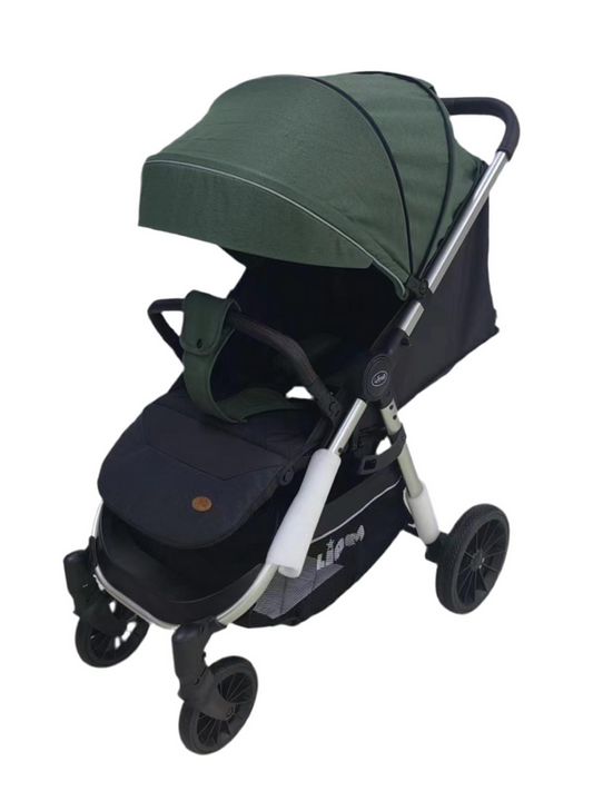 Passeggino Leonie Liam completo di borsa verde