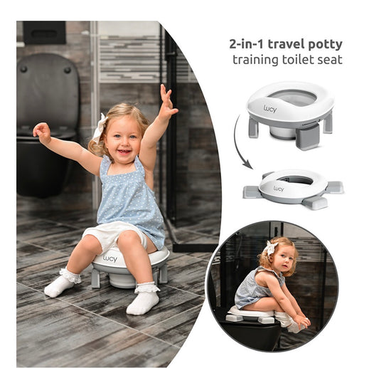 LUCY: vasino portatile e riduttore wc