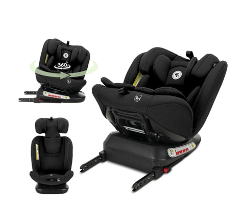 Seggiolino CAPELLA Isofix 360 NERO