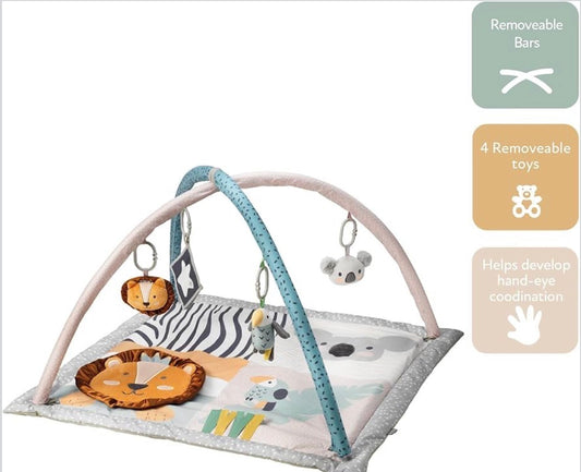 Nuby Animal Adventures Baby Play Mat – Palestra giocattolo con giocattoli