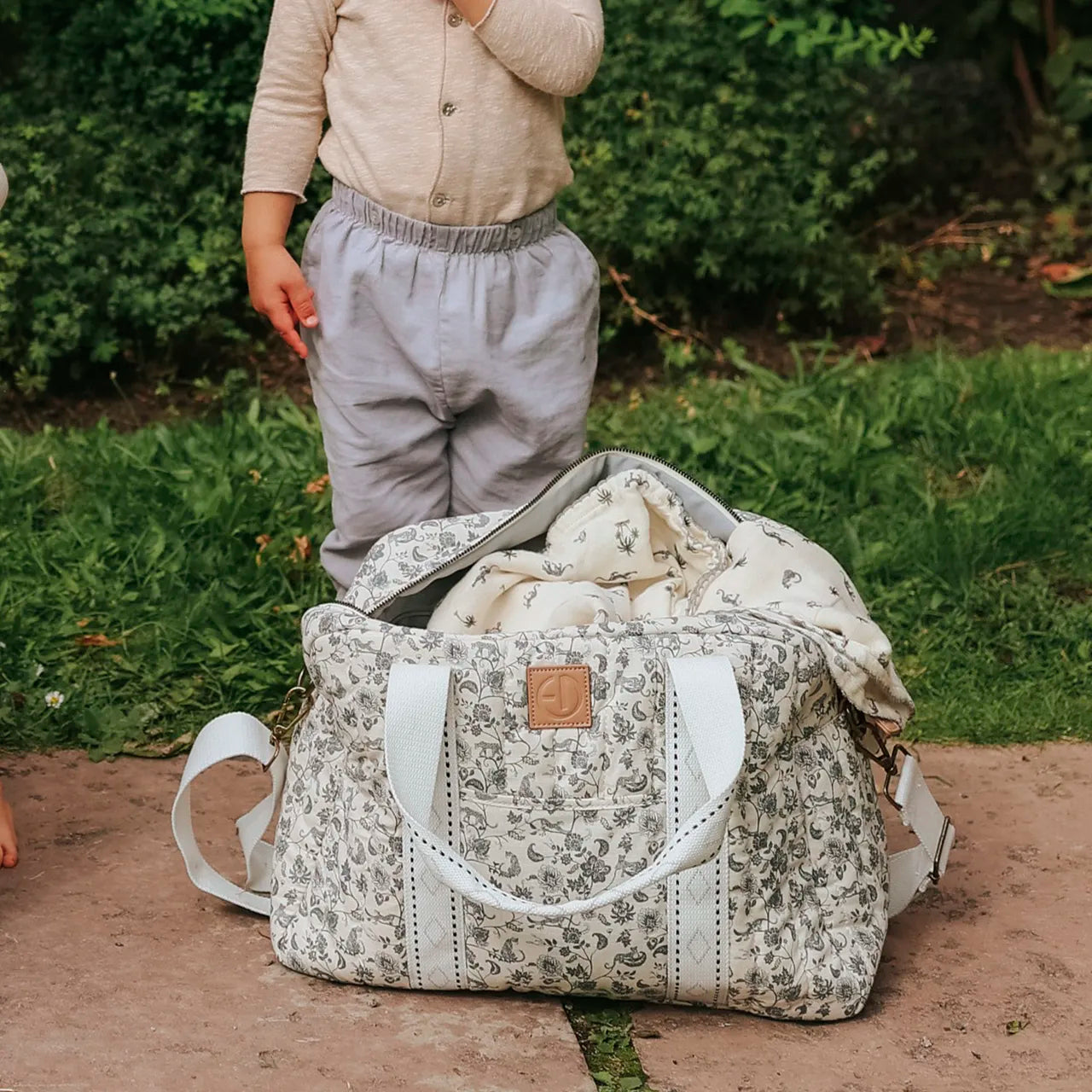 ELODIE BORSA Garden Leo Toile