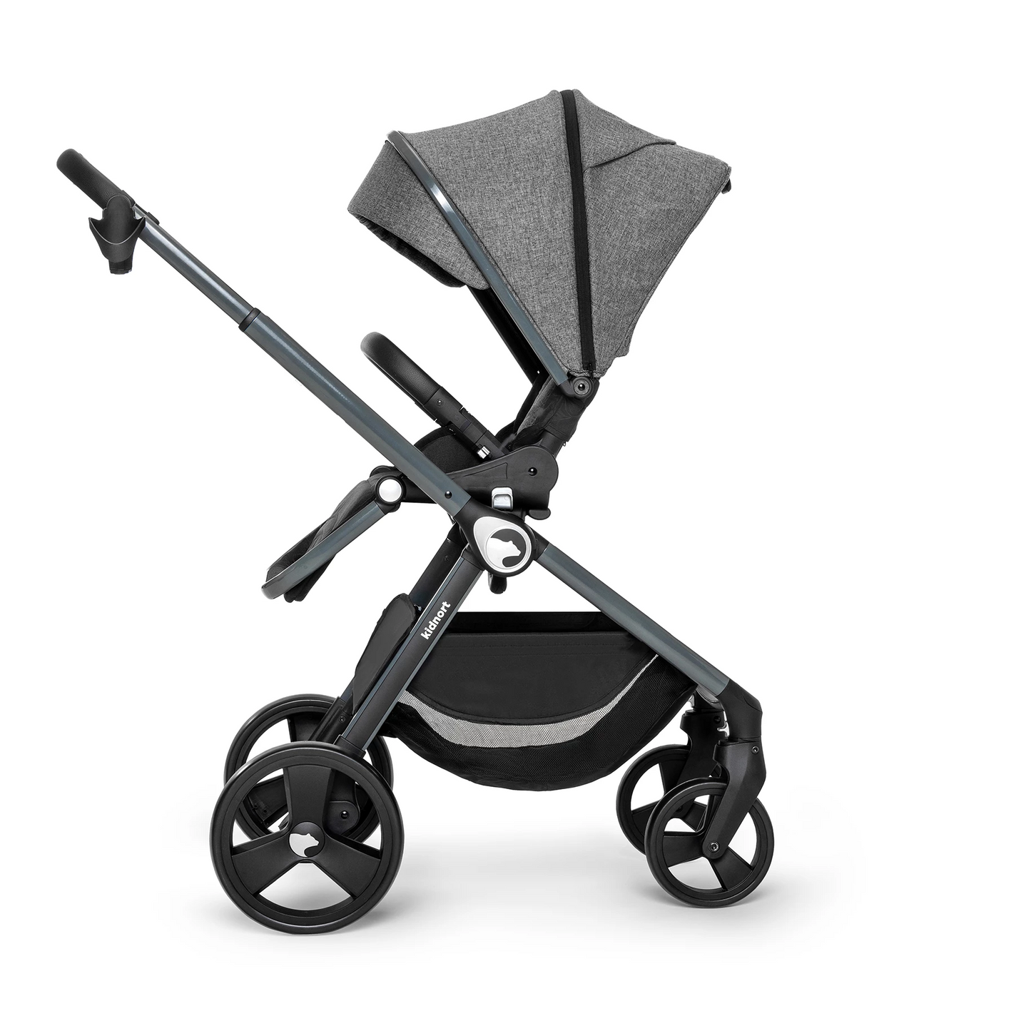 Isbjorn Kidnort - Passeggino Reversibile grigio
