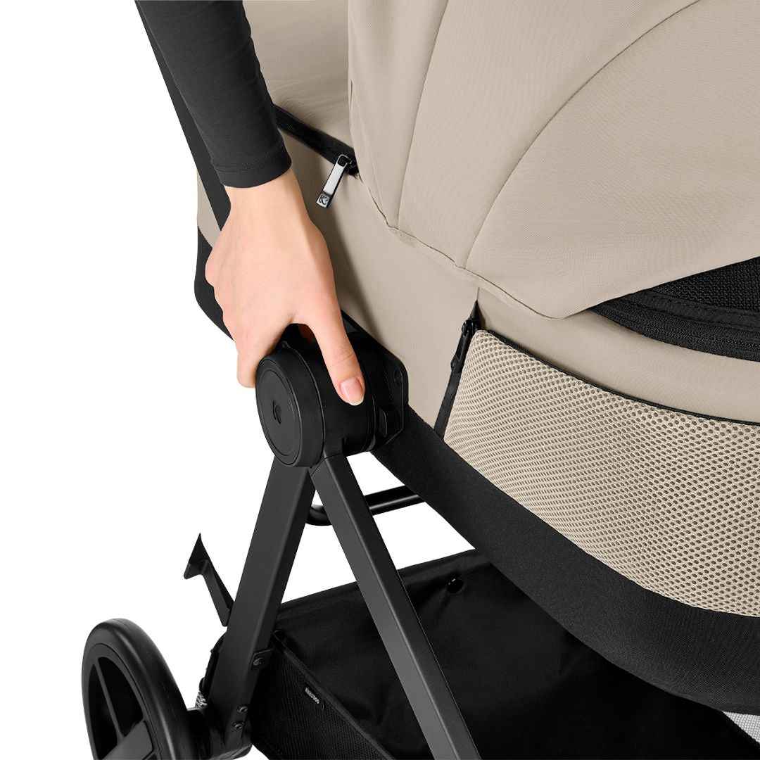 KikkaBoo® Passeggino con navicella 3in1 Mia Beige