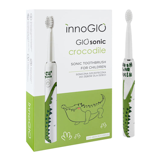 innoGIO Spazzolino Elettrico Sonico GIOsonic Coccodrillo