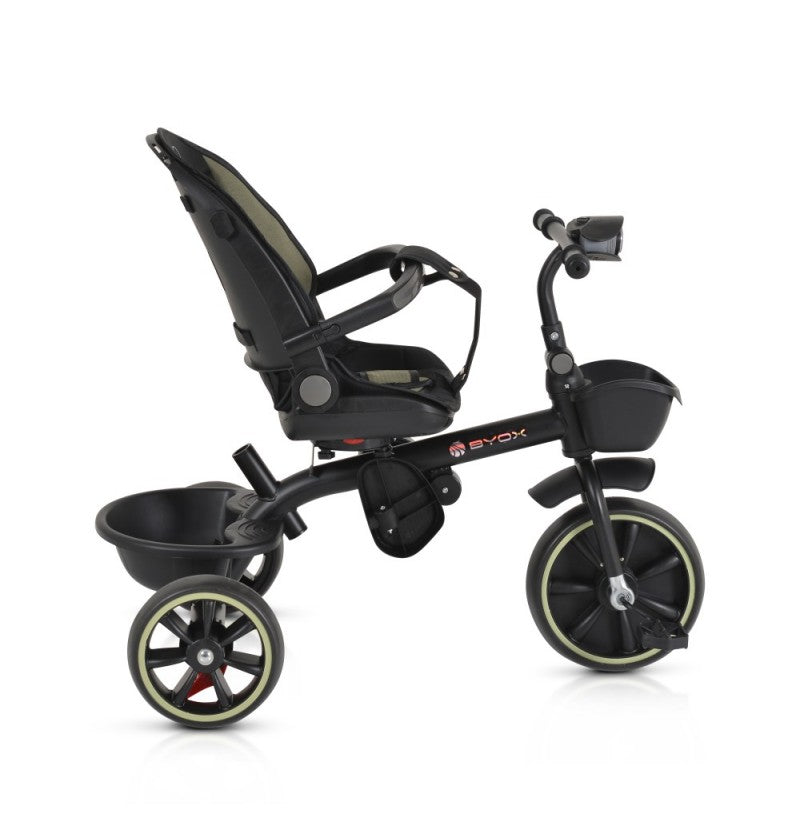 MONI Triciclo con Seduta Reversibile di 360° SUMMER GREEN