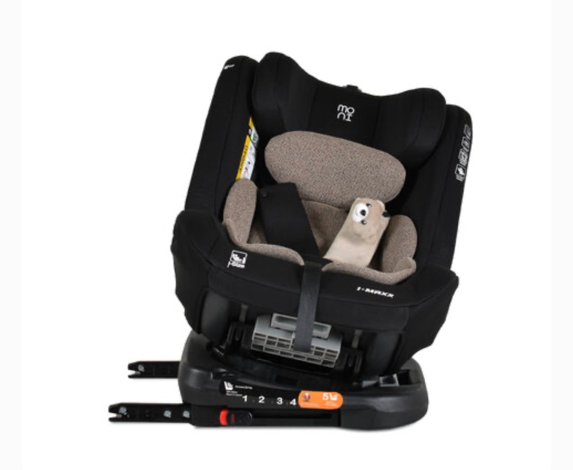 SEGGIOLINO AUTO MONI I-MAXX 360° I-SIZE 40-150CM BEIGE