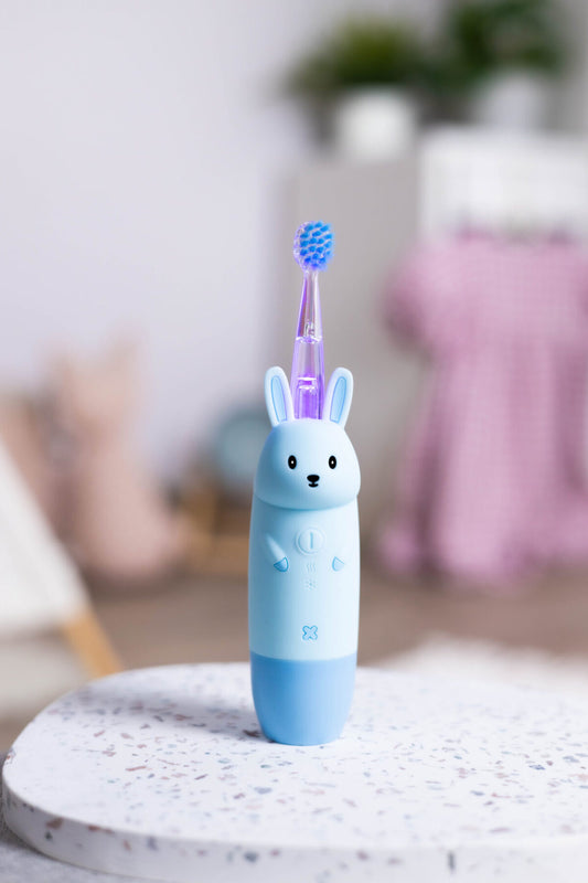 innoGIO Spazzolino Elettrico Sonico GIOrabbit Blu