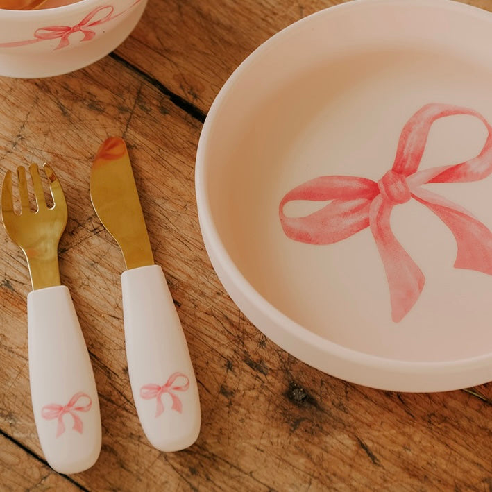 Set Piatto e Posate Silicone 
Elodie Details