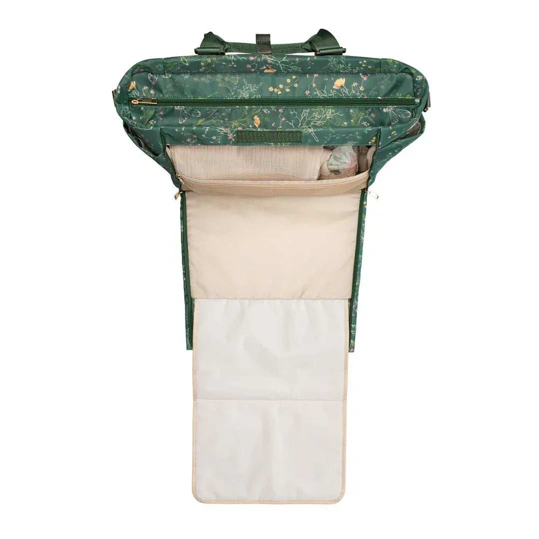 KikkaBoo® Borsa fasciatoio Florence Secret Garden Green