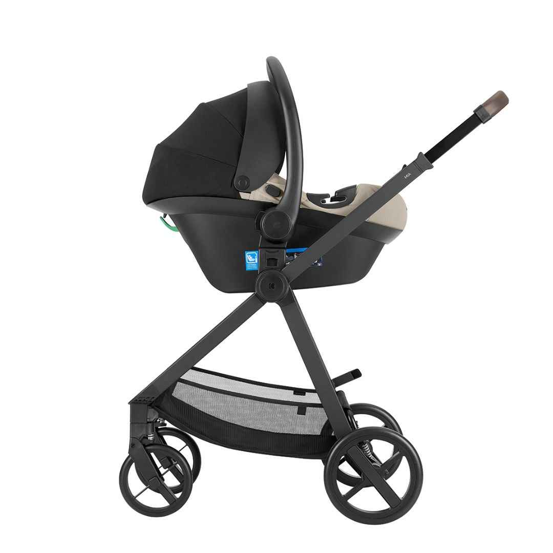 KikkaBoo® Passeggino con navicella 3in1 Mia Beige