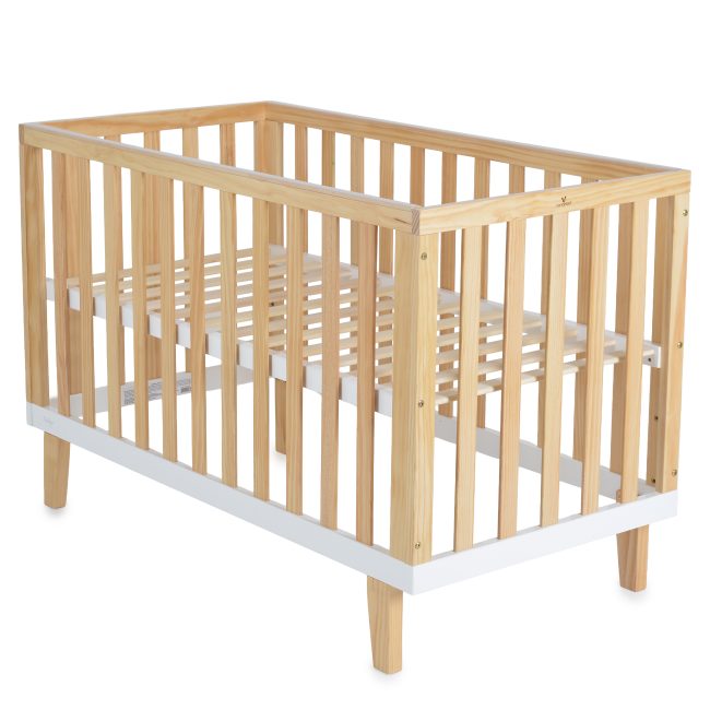 Culla  in Legno Cangaroo Whisper COMPLETA DI MATERASSO