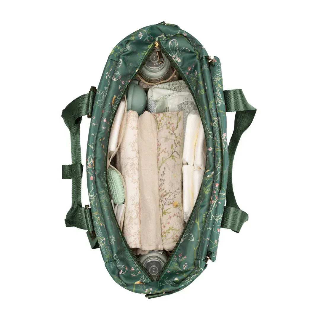 KikkaBoo® Borsa fasciatoio Florence Secret Garden Green