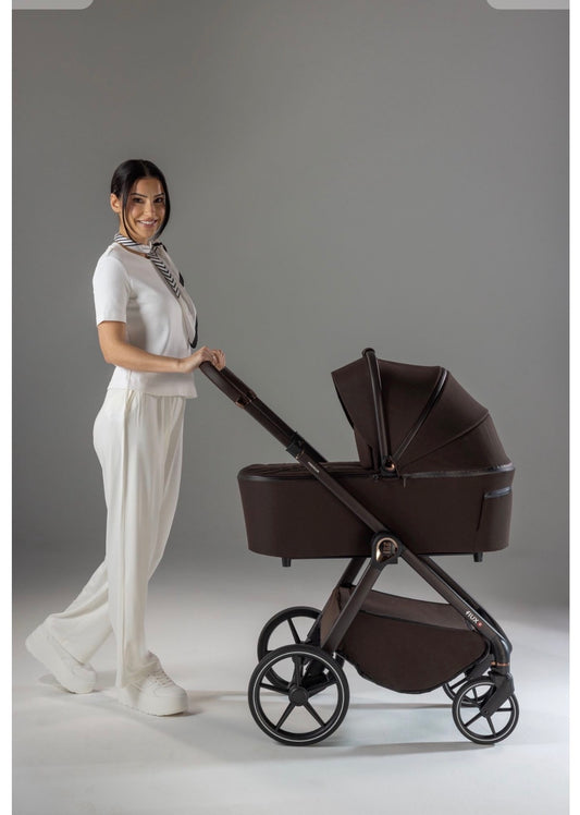Trio Dada Prams Flux Chocolate