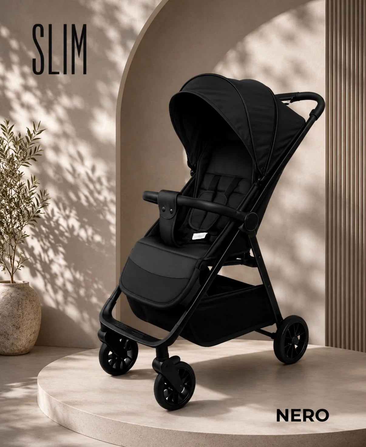 PASSEGGINO LEGGERO BAROTTI SLIM CON COPRIGAMBE 0/22KG VARI COLORI