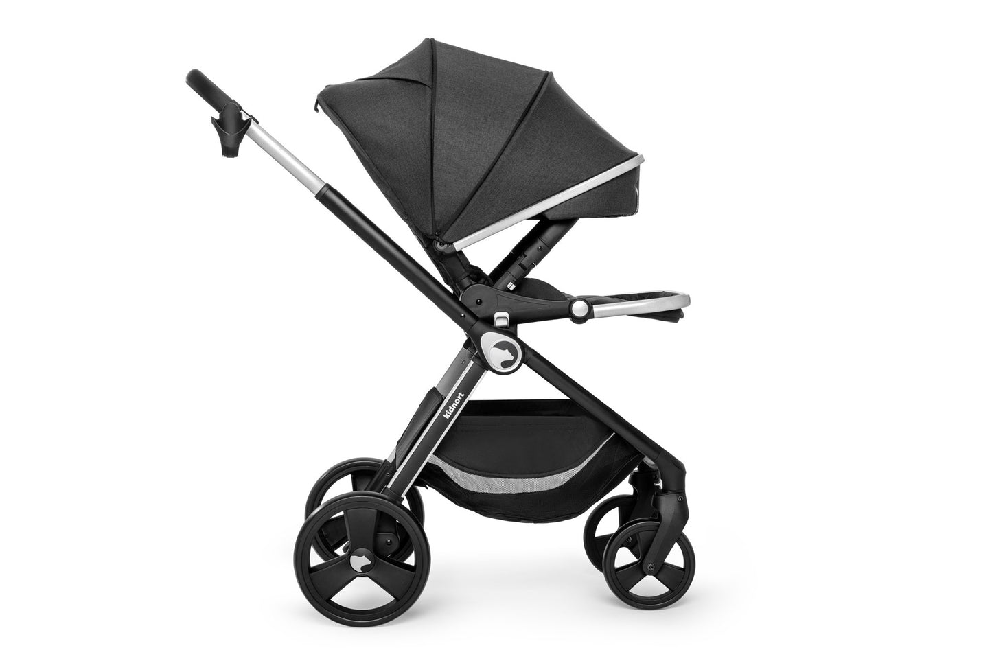 Isbjorn Kidnort - Passeggino Reversibile nero